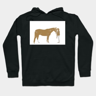 girl and horse Hoodie